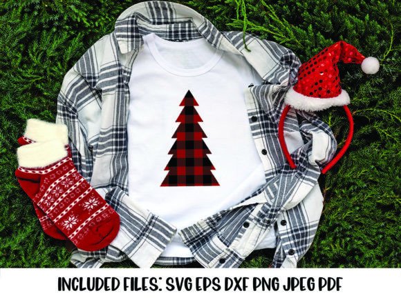 Buffalo Plaid Christmas Tree SVG Review