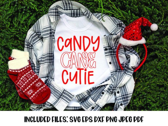 Candy Cane Cutie Christmas SVG: A Review for Illustrations & Crafts