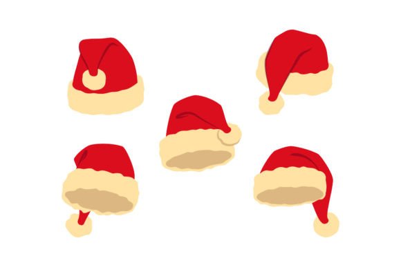 Christmas Hat Celebration Illustrations for Festive Web Design