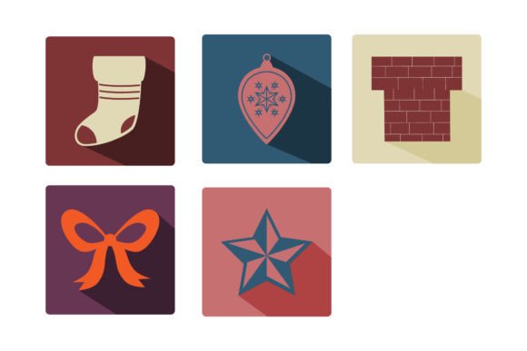 Christmas Retro Design Illustrations for Digital Sellers