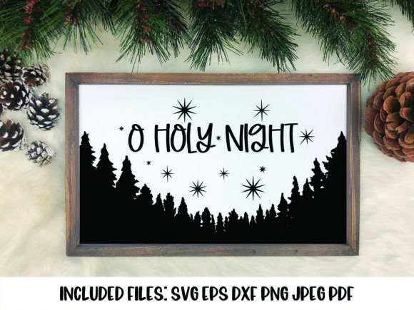 O Holy Night Christmas SVG: A Designer's Review of Festive Illustrations